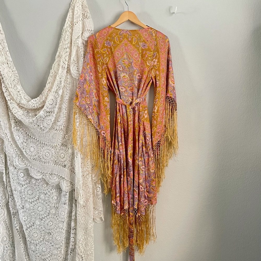 💔SOLD💔 SPELL | SAMPLE Lolita Wrap Dress Kimono - Picture 11 of 17